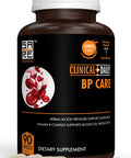 Clinical Daily Bp Care - Non Gmo Supplements. Hawthorne Berry Bp Optimizer. Folic Acid Niacin Garlic Uva Ursi Buchu Hibiscus Vitamins B6 B12 C. 90 Ct