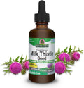Nature'S Answer Milk Thistle 2 Ounce Extract - Alcohol Non GMO Liver Support Supplement for Everyone - Liver Detox Made in USA