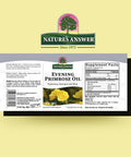 Nature'S Answer Liquid Evening Primrose Oil 4oz Liquid | Cold Pressed | Essential All Natural Moisturizer for Hair Skin Nails | Rosacea Psoriasis Eczema Relief | Single Count