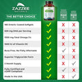 Zazzee Extra Strength Prenatal DHA, 500 mg, 180 Enteric Coated Softgels, 1000 mg Omega 3Ãƒâ€šÃ¢â‚¬â„¢s, 1000 IU Vitamin D3, Burp Free, No Fishy Aftertaste, Superior Triglyceride Form, Purified Deep Sea Fish Oil
