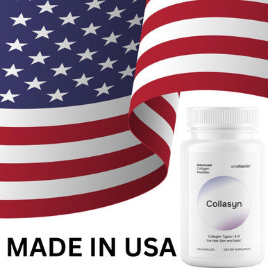 Envitamin Collasyn Advanced Collagen Peptides Capsules 120 Count