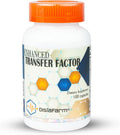 Transfer Factor Enhanced, 100 Natural Capsules, Immune Support - Transfer Factor Multi Immune from Cow Colostrum, Egg Yolk & Special Blend of Mushrooms