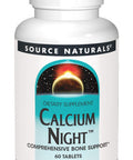 Calcium Night Formula Source Naturals, Inc. 60 Tabs