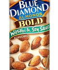 Blue Diamond Almonds, Smokehouse Flavored Snack Nuts, Single Serve Bags (1.5 Oz. Tubes, Pack of 12)