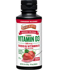 Barlean's Seriously Delicious Vitamin D3 Strawberry Milkshake 125 mcg (5000 IU) 5.6 oz