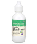 Nunaturals Clear Extract Stevia, Plant-Based Sweetener, Plastic Bottle, 4 Oz
