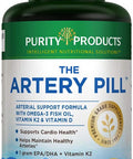 The Artery Pill MenaQ7 Vitamin K2 UltraPure Omega3 Fish Oil Purity Products 60Count