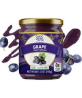 ChocZero Keto Blueberry Fruit Spread, No Added Sugar, Low Carb, All Natural Jam, Sweetened with Monk Fruit (1 jar, 12 oz)