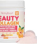 Beauty Collagen Powder5 Types Of Hydrolyzed Collagen Sea Moss Biotin Keratin Hyaluronic Acid Vitamin C And Probioticsa A' A hair Skin Nails All Natural Made In Usa45 Servings Mixed Berry