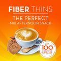 Metamucil Fiber Thins, Daily Psyllium Husk Fiber Supplement, Supports Digestive Health And Satisfies Hunger, Cinnamon Spice Flavor, 4 Packs X 12 Servings (48 Total Servings)