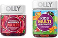 Olly The Perfect WomenS Multi And KidS Multi + Probiotic Family Pack Gummies 2 Count Chewable Supplement