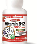 Nutridom Vitamin B12 5000mcg 60 Vcaps