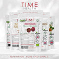 Organic Red Maca Root - 2000Mg Per Capsule - Peruvian Source - Gelatinized For Absorption - Uk Manufactured - Pullulan (120 Capsule Pouch)