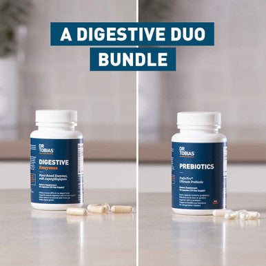 Dr. Tobias Prebiotics Digestive Enzymes Bundle for Digestive Health