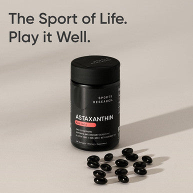 Sports Research Triple Strength Astaxanthin Supplement 6mg 120 Softgels