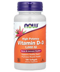 NOW Vitamin D3 1000 IU 180 softgels