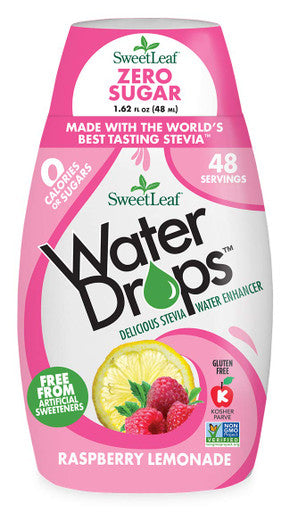 Sweetleaf WaterDrops Raspberry Lemonade 1.62 Fl Oz (Pack of 1)