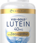 Carlyle Lutein And Zeaxanthin 40 Mg | 180 Softgels | Eye Health Vitamins | Non-Gmo & Gluten Free Supplement