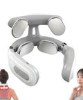 Cbdywvr Vitality Magic Pro 2.0 Neck Massager2025 Upgraded 4-Head Magic Pro 2.0 Neck MassageWith 6 Vibration Modes & 15 Intensity LevelsPromote Muscle Relaxation (White)