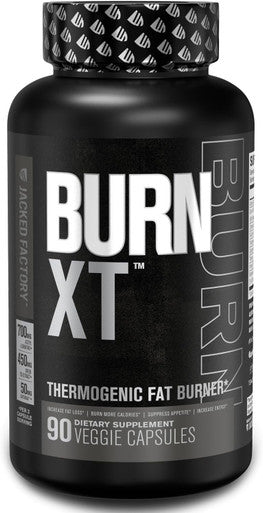 Burn XT Black Thermogenic Fat Burner Weight Loss Supplement Appetite Suppressant Nootropic Energy Booster W/TeaCrine Premium Acetyl LCarnitine Green Tea Extract Capsimax 90 Veg Diet Pills