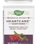 Nature's Way Heart Care (Hawthorn Extract) 160 mg per Serving, Dietary Supplement, 120 Tablets