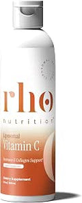 Rho Nutrition Liposomal Vitamin C Ultra High Absorption Liquid Vitamin C Supplement Supports Immune System Collagen Production And Overall Health For Men And Women