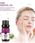 Thyme Essential Oil (10ML), 100% Pure Natural Aromatherapy Thyme Oil for Diffuser
