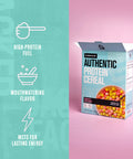 Authentic High Protein Cereal Fruity Citrus Splash Flavor 21g Protein Low Sugar Low Carb Gluten Cereal Healthy Breakfast and Snack Cereal 4 Servings