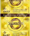 ZANGO Supradyn Daily Multivitamin Tablets with Zinc (15 Strips) Brown 225 Count