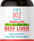 Dr. Boz Dr. Boz - Beef Liver Capsules [180 Count] - Nutrient Dense Supplement - Grass-Fed & Pasture Raised - Vitamin A & Heme Iron - Supports Energy Immune Function & Overall Health - Made In Usa