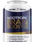 Retro X Focus Advanced Formula Nootropic Supplement Pills 1 Pack