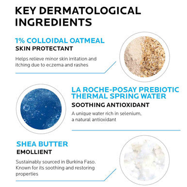 La Roche Posay Lipikar Soothing Relief Eczema Cream Face And Body Lotion For Eczema And Sensitive Dry Skin Moisturizer With Colloidal Oatmeal To Relieve Irritation