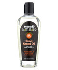 Hobe Labs Hobe Naturals Sweet Almond Oil - 4 fl oz - 100% Pure with Vitamin E