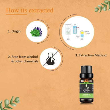 Peppermint Essential Oils - 100% Pure Therapeutic Grade Essential Oil for Aromatherapy - 10ml