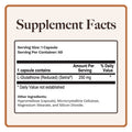 Utzy Naturals L-Glutathione | Immune Health & Antioxidant Support | Setria 250Mg Reduced Form Glutathione | High Absorption | Made In The Usa | 60 Capsules