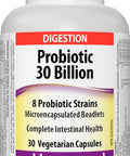 Webber Naturals Probiotic 30 Billion 8 Probiotic Strains 30Capsules