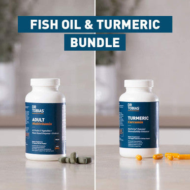 Dr. Tobias Adult Multivitamin Turmeric Curcumin Supporting Immunity Overall Health