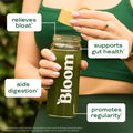 Bloom Nutrition Superfood Greens Powder Digestive Enzymes with Probiotics and Prebiotics Gut Health Bloating Relief for Women Chlorella Green Juice Mix with Beet Root Powder 30 SVG Mango