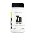 Nutrabio Zinc Chelate Mineral Supplement - For Proper Growth Development And Immune Health - 30Mg Of Zinc Per Vegetarian Capsules 120 Servings