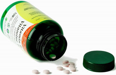 Greeniche Vitamin B 12 - 120 Tablets - Helps in Vitamin B-12 Deficiency - Helps in Red Blood Cell Formulation - Metabolize Carbohydrates, Proteins & Fats Free From Gluten, Soy & Dairy Non GMO