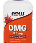 Now Foods Dmg (Dimethylglycine) 125Mg 100Vc