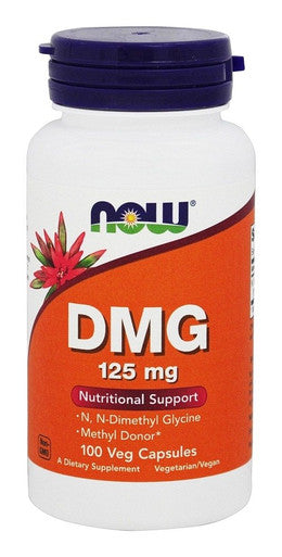 Now Foods Dmg (Dimethylglycine) 125Mg 100Vc