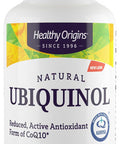 Healthy Origins Ubiquinol Active Form of CoQ10 200 mg Ubiquinol Supplements for Heart Health and Antioxidant Support Gluten Free and Non GMO Supplement 60 Softgels