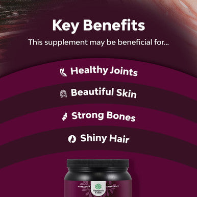 Natures Craft Multi Collagen Protein Powder for Women and Men - Keto Hydrolyzed Collagen Peptides 45 Servings Hair Skin and Nails Vitamins - Unflavored Bovine Collagen Type 1 and 3 for Bone and Joint Support