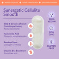 Sunergetic Premium Cellulite Supplement Anti Cellulite Capsules For Women Supports Skin Smoothing Smooth Legs Reduces Cellulite & Promotes Collagen Production With Clinically Studied Melon SOD 30 Count