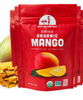 Mavuno Harvest Organic Dried Fruit Variety Pack | Dried Mango, Papaya, Pineapple, Banana, Jackfruit, & Tropical Mix | Healthy, Vegan, No Sugar Added, Non GMO Snacks for Kids & Adults | 2 Ounce, 6 Pack