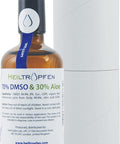 Heiltropfen Roll On DMSO and Aloe Arborescense by Dr. Hartmut Fischer | Amber Glass Bottle with Roll On | 3.4 Fl Oz - 100 ml | High Purity