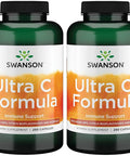 Swanson Vitamin C Formula Immune System Support Skin Cardiovascular Health Antioxidant Supplement 50 mg 250 Capsules (2 Pack)