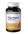 American Health Super Papaya Enzyme Plus Products 180 Chewable