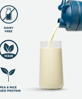 Kinetica Kinetica Vanilla Flavour Plant Protein 1kg | Blend of Pea and Rice Protein | Vegan | 23g Protein per Serving 33 Servings.